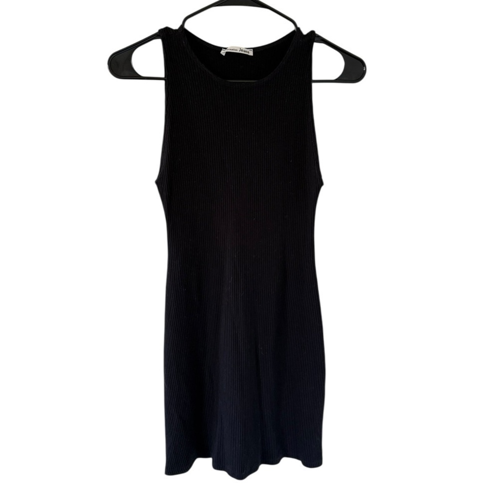 Reformation Roe Black Mini Dress - Picture 8 of 9